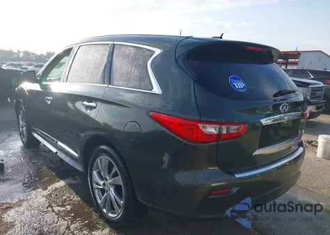 2013 Infiniti Jx35 z USA, uszkodzony, nr VIN 5N1AL0MN2DC317120